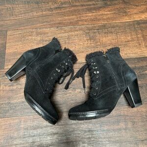 Blondo Black Ankle Boots Size 8